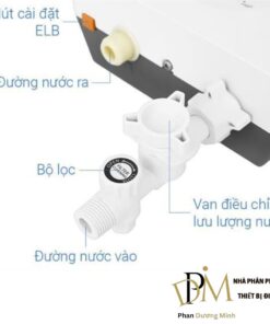 Máy nước nóng trực tiếp Panasonic DH-4VP1VW có bơm