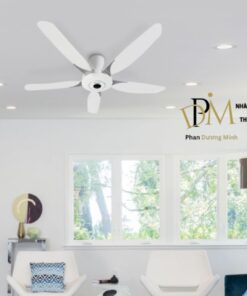 Quạt trần 5 cánh Panasonic F-60WWK-S dài ti 19.6 cm