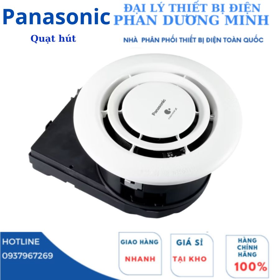 Máy phát ion âm Panasonic FV-15CSD1 – Nanoe-X khử mùi kháng khuẩn